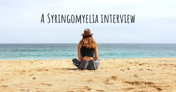 A Syringomyelia interview