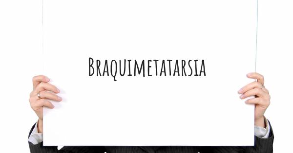BRAQUIMETATARSIA