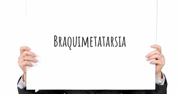 BRAQUIMETATARSIA