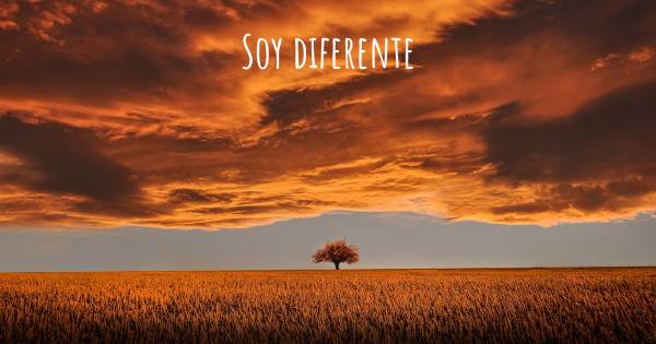 SOY DIFERENTE