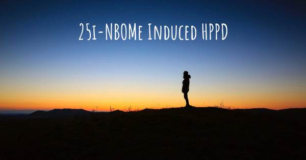 25I-NBOME INDUCED HPPD