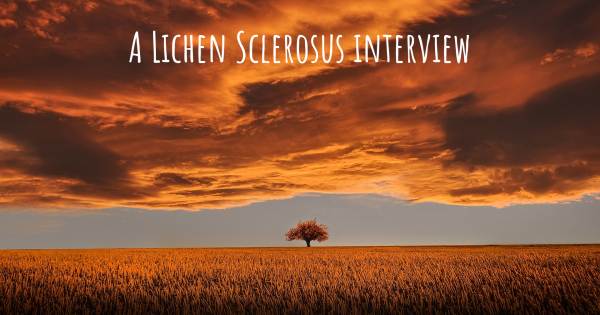 Ein Lichen Sclerosus Interview