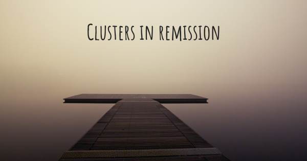 CLUSTERS IN REMISSION