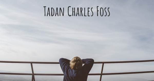TADAN CHARLES FOSS