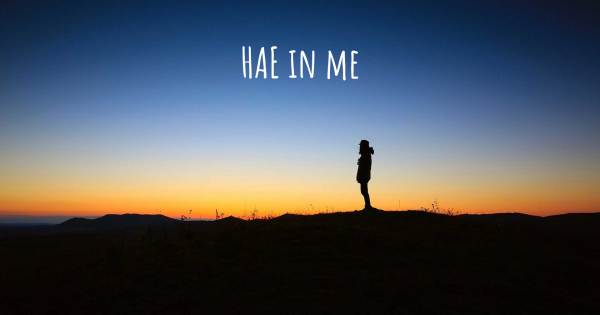 HAE IN ME