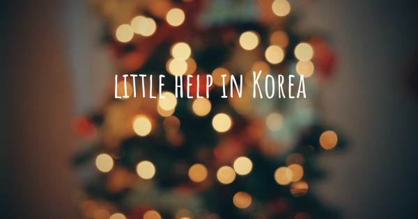 LITTLE HELP IN KOREA