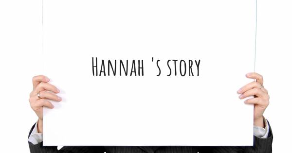 HANNAH 'S STORY