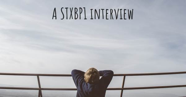 A STXBP1 interview