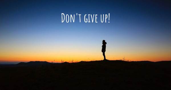DON'T GIVE UP!