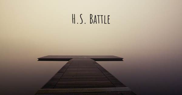 H.S. BATTLE