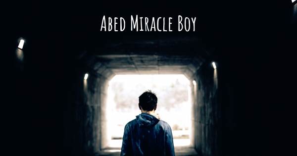 ABED MIRACLE BOY