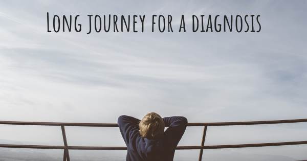 LONG JOURNEY FOR A DIAGNOSIS