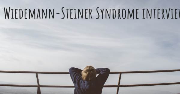 A Wiedemann-Steiner Syndrome interview