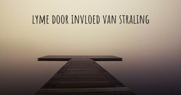 LYME DOOR INVLOED VAN STRALING